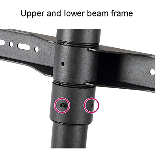 TV LCD rotative à 360 de sol avec support compatible écran LED 32 à 75 pouces - 7