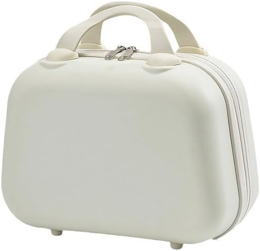 14 inch large capacity portable luggage, women's zipper lock, cosmetics storage bag, boarding mini suitcase image 5