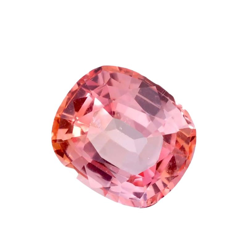 Morganite naturelle 8 x 9 mm : sublimez vos créations de bijoux fait main