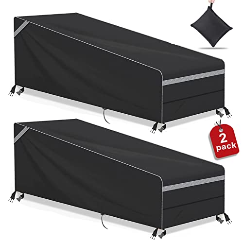 JXXPGG Doppel Sonnenliegen Abdeckung - 155x200x190cm Wasserdicht