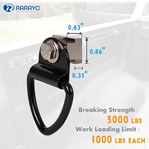 Rarayc 6 Pcs Bed Rail Accessories For Toyota Tacoma & Toyota Tacoma #TOP2