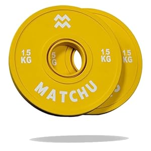 Matchu Sports | Fractional plates | (Mini) halterschijven | 0,25-2,5 KG | Diameter 50MM | Set van (5X) 2 stuks