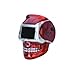 Dark RED Skull Shaped Welding Helmet