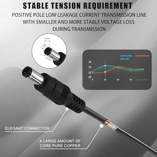 12V 1A Netzteil Universelle, Netzteil Ladegerät mit 10 DC Adapter Stecker für Router, Tablets, Spielekonsolen, Lautsprecher, LED Streifen Licht, Kamera, Scanner, DVD Spieler, Power Adapter Charger 1M