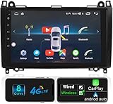 【Lettore multimediale per auto Android 10.0】 con 2 GB di RAM e 32 GB di ROM, touch screen IPS da 9 pollici con alta risoluzione di 1024 * 600P, goditi un'esperienza utente fluida e reattiva. Modulo WiFi integrato, facile connessione WiFi o hotspot dal telefono, puoi scaricare molte app e navigare in Internet.