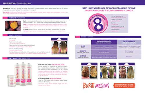 Cadiveu Buriti Mechas Emulsão Reveladora 30 Volumes 900ml