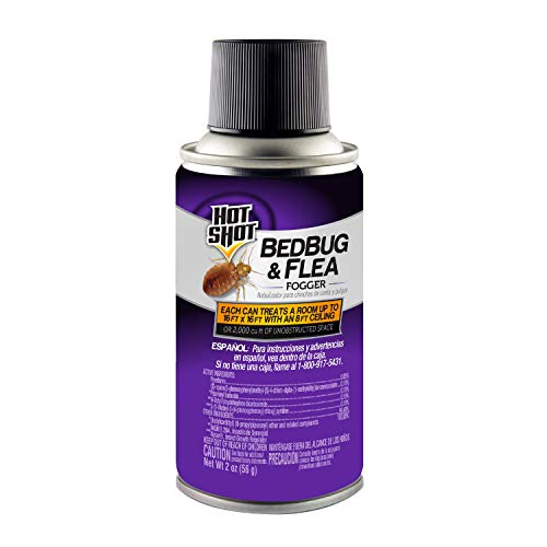 Black Flag Indoor Fogger Pack of 6 & Hot Shot Bed Bug & Flea Fogger, 3 Count Kills Fleas, Lice & Ticks