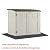 Meitola Outdoor Storage Shed Mat?Waterproof and Dustproof Outdoor Carport Mat—Backing Prevents Liquid Penetration?Soft Material, Patio Furniture Mat?Non-Slip ?Washable ,Black (8' x 8')