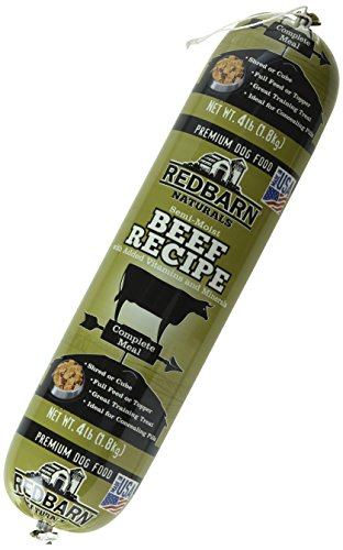 Redbarn Pet Products Beef Food Roll, Net Weight 4 Pounds