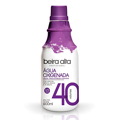 Água Oxigenada Cremosa 900Ml 40 Volumes Unit, Beira Alta