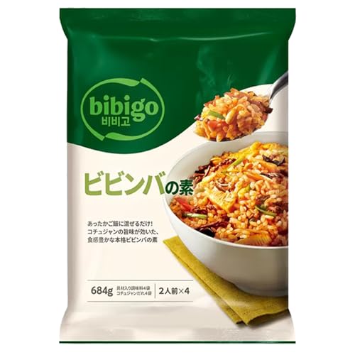 �r�r���o�̑f �r�r�S bibigo 1�p�b�N 2�l�O × 4�� �Z�b�g