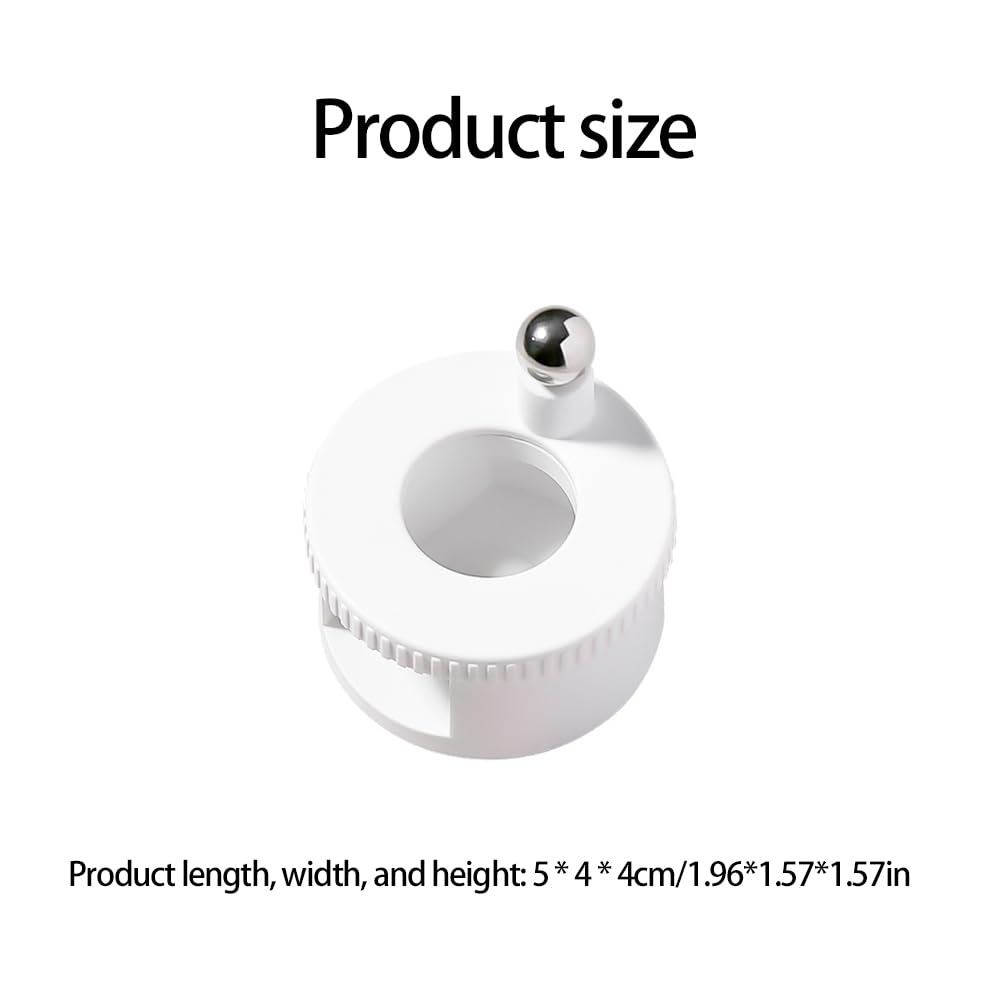 Rotating Cat Eye Magnet, 360° Rotating Cat's Eye Magnet Tool with Strong Magnet, Uniform Magnetic Force , Cat Eye Tool for nail technician or a beginner