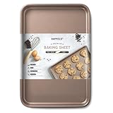 HAPPIELS Premium Extra Thick 18-inch Half Baking Sheet Nonstick | Non-toxic Sheet Pan | Premium Warp...