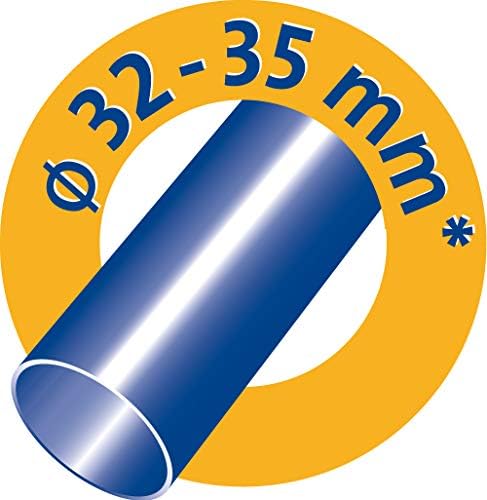 Swirl dysza do czyszczenia dywanów, dysza do odkurzacza z obrotowym wałkiem szczotkowym, 32 mm - 35 mm, pasuje np. do Miele, Siemens, Bosch, Philips, Kärcher, AEG, Samsung, Rowenta
