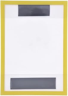 krog 4004165001427 Información pizarras – magnético, DIN A5, 10 unidades, color amarillo