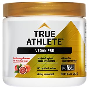 True Athlete Vegan Pre-Workout ? Blood Orange (10.12 oz./30 Servings)