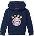 Produktbild Bayern München kompatibel Hoodie + Sticker München Forever, Kleinkinder Pullover Pulli Shirt Sweatshirt (116)