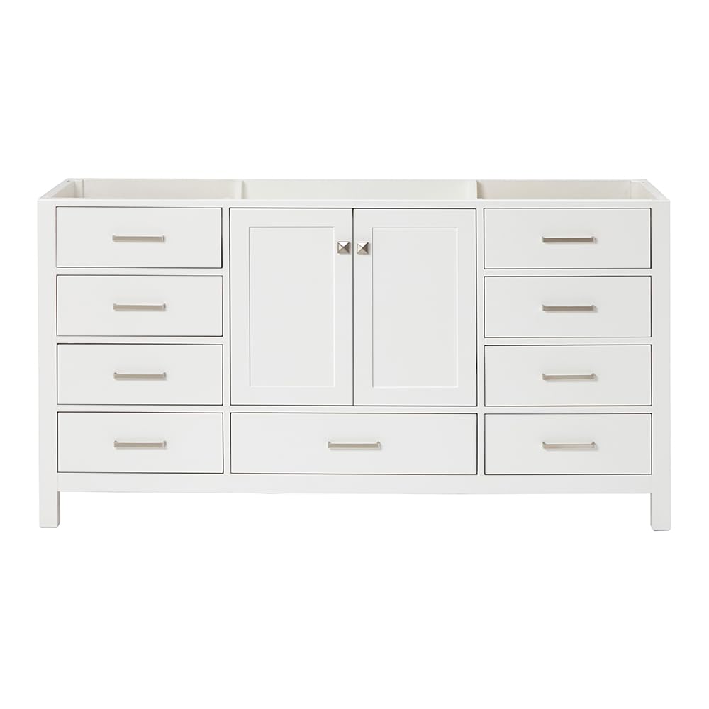 ARIEL Cambridge 66-inch Bathroom Vanity Base Cabinet