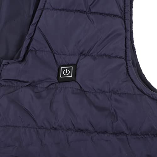 Chaleco calefactor eléctrico impermeable para ropa calefactable que combate el frío extremo 2
