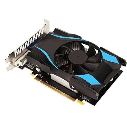 Image of Septpenta 1GB Graphic Cards1gGB PCI Express X16 DDR5 Gaming Graphics Card for AMD Chip,Video Card with Large Aluminum Alloy Heat Sinks,VGA and DVI Output Interface Pc Graphics Card for Computer GPU