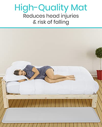 Vive Fall Mat - Bedside Fall Safety Protection Mat For Elderly, Senior, Handicap - Prevention Pad Reduce Risk Of Injury From Impact - Prevent Bed Falling - Anti Fatigue, Standing Non Slip #TOP1
