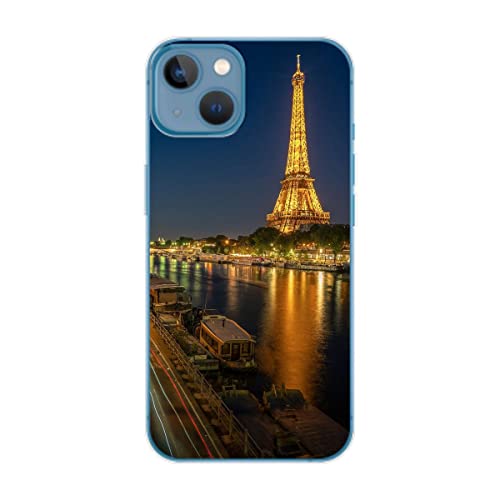 Coque iPhone 14 Tour Eiffel en TPU antichoc König Design