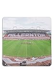 Maße: ca. 20 x 20 cm FC St. Pauli Mousepad Millerntor Stadion Mauspad - Plus Aufkleber Fans gegen Rechts