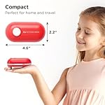 Kitchen Mama Mini Plus Rechargeable Electric Can Opener: Compact Design, USB-C Charging, Hands-Free, Auto Shut-Off, Smooth Edge Cutting - Perfect for Seniors, Home, and Travel (Red) - Image 3