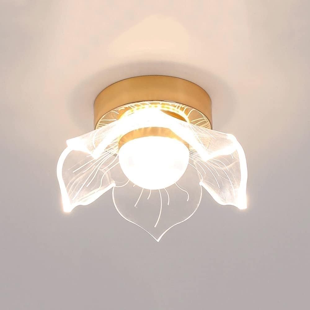 Lámpara de techo compacta de 22cm que soluciona la falta de espacio e iluminación tenue 4