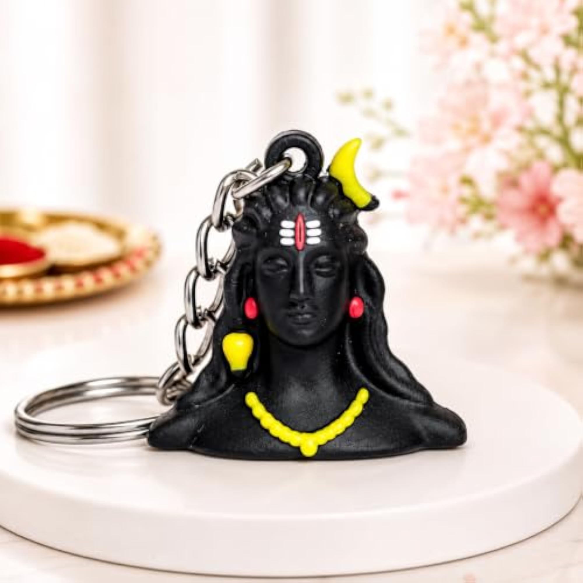 Premium Rakhi Set for Bhaiya & Bhabhi with Keychain