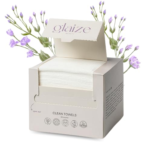 Glaize Beauty - Clean Towels XL, For Sensitive Skin, 100%