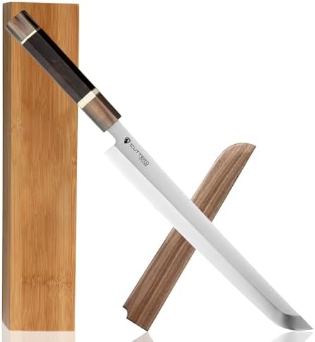 Cuttero Faca Sakimaru japonesa 27 cmSushi Sashimi Profissional Ba...