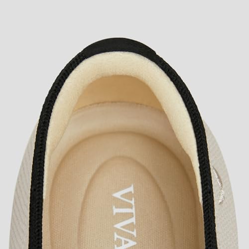 Image of VIVAIA Women's Margot 2.0 Square-Toe Ballet Flats