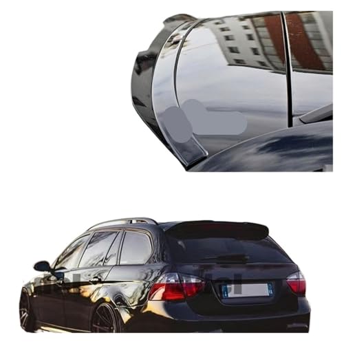 リアウィングスポイラー と互換性がある BMW 3 E91 M-PACK フェイスリフト 2008-2011 ABSプラスチック ハッチバックスポイラー トランク カーウィング ユニバーサル(Other models)