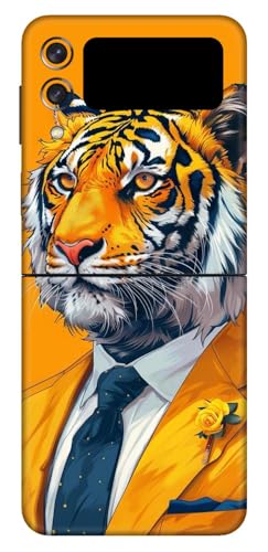 Image of Mobile Skins Compatible with Samsung Galaxy Z FLIP 3 5G Skin Not Back Cover, Camera & Back Protector Mobile Skin Wrap; Samsung Galaxy Z FLIP 3 5G-KE-124