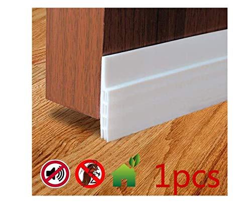 Preisvergleich Produktbild QUANHAO Selbstklebende Türnaht-Dichtungsstreifen Dichtungsstreifen insektensicherer Ersatzdichtungsstreifen wetterfeste Barriere Schalldämmung Silikon Türstopper Breite 4 cm x Länge 100 cm(1 Packung)