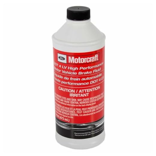 Ford Genuine Ford Fluid PM-20 DOT-4 LV High Performance Motor Vehicle Brake Fluid - 16 oz.