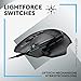 Logitech G502 X Kabelgebundene Gaming-Maus - LIGHTFORCE Hybrid optisch-mechanische Primärschalter, HERO 25K Gaming-Sensor, Kompatibel PC - macOS/Windows - Schwarz
