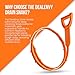 Snake Drain Hair Clog Remover Tool Set, 3pcs (50cm/19.7 Inches) - Drain Cleaner for Sink, Shower, Tub, Bathroom, Kitchen, Toilet, Sewer Pipes - Hair Catcher, Drain Auger, and Pipe Unclogger