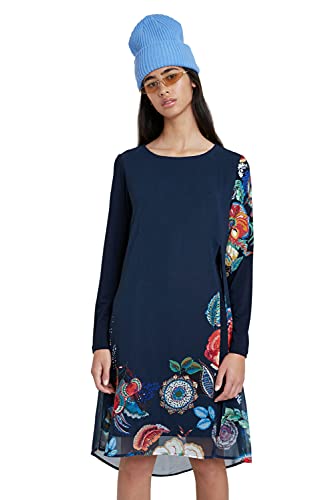 Robe décontractée coupe mi-longue en jersey souple pour femme