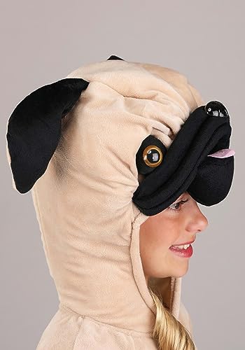 Disfraz completo de niño Pug marrón claro talla L miniatura 4