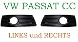  Left and Right VW PASSAT CC 2008 – 2012 Grille Grill in Bumper Cover NEU