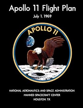 Apollo 11 Flight Plan: Black and White Edition