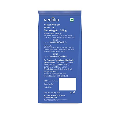 Image of Vedaka Premium Tea, 1kg + Vedaka Premium Tea, 500g