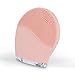IKOHS Hada Brosse pour le visage en silicone, rajeunit la peau, massage, pour tous les types de peaux, technologie de vibration sonique, protection contre l'eau IPX5, USB (Rose pastel)