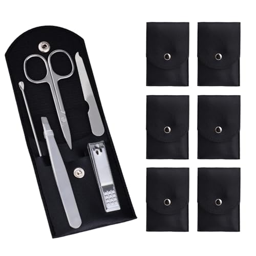 Kit manucure voyage coupe-ongles et ciseaux de beauté en acier inoxydable pour homme femme