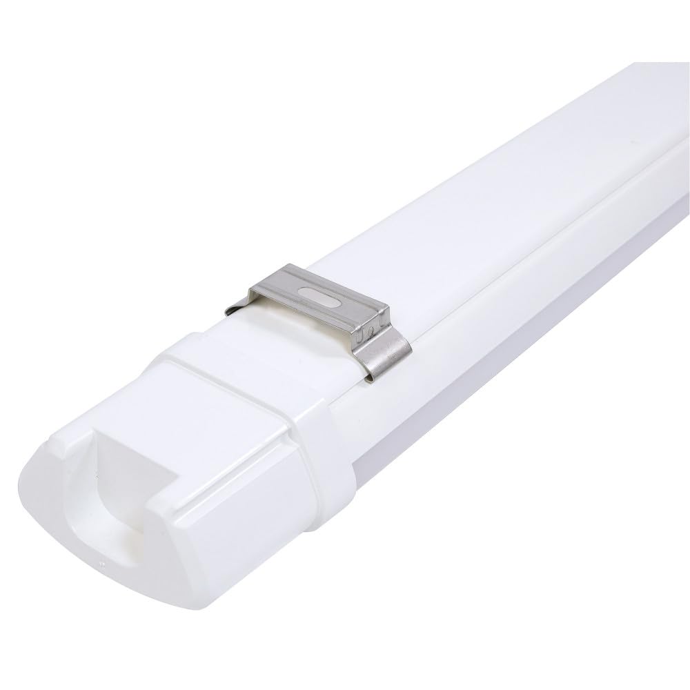 Gefom REGLETTE ETANCHE IP65 LED INTEGREE AVEC DETECTEUR, 120CM, 24W 2160 LM, CONNEXION AUTO
