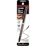 L'Oreal Paris Infallible Grip Mechanical Gel Eyeliner Pencil, Smudge-Resistant, Waterproof Eye Makeup with Up to 36HR Wear, Brown Denim, 0.01 Oz - Image 2