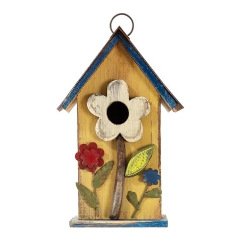 Glitzhome Hanging Bird House Cover