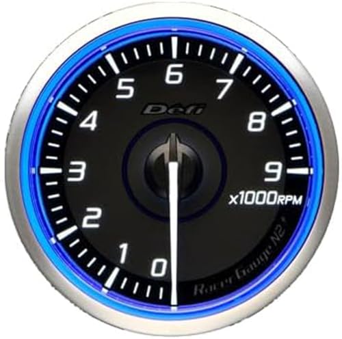 Amazon | デフィ(Defi) 日本精機 Racer GaugeN2+ 60 9000rpm BLUE